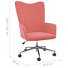 vidaXL Chaise de relaxation Rose Velours