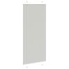 vidaXL Store pliss&eacute; gris clair 90x200 cm largeur du tissu 89,4 cm