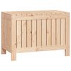 vidaXL Bo&icirc;te de rangement de jardin 76x42,5x54 cm Bois massif de pin
