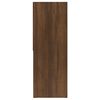 vidaXL Biblioth&egrave;que Ch&ecirc;ne marron 67x24x161 cm Bois d'ing&eacute;nierie
