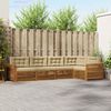 vidaXL Ensemble de canap&eacute;s d'ext&eacute;rieur 5 pcs Naturel et Beige