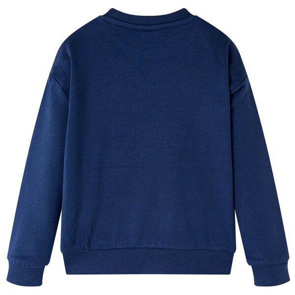 Sweatshirt pour enfants bleu marine 92