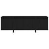 vidaXL Meuble TV Ch&ecirc;ne noir 120 x 30 x 40,5 cm Bois d'ing&eacute;nierie