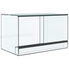 vidaXL Terrarium avec stockage Transparent 50 x 30 x 30 cm Verre