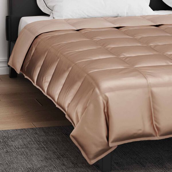 vidaXL Duvet complet toute l'ann&eacute;e Dor&eacute; 200 x 200 cm