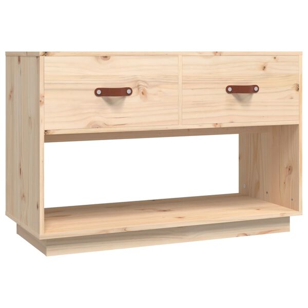 vidaXL Meuble TV 90x40x60 cm Bois de pin massif