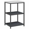 vidaXL &Eacute;tag&egrave;re de Cuisine HATTEM Anthracite 60 x 50 x 92 cm Acier