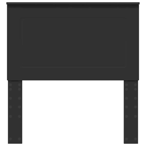 vidaXL T&ecirc;te de lit Ch&ecirc;ne noir 75 cm Bois d'ing&eacute;nierie
