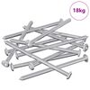 vidaXL Vis pour meubles 1000 pcs Argent&eacute; Acier
