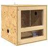 vidaXL Terrarium Marron 40 x 40 x 40 cm OSB