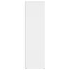 vidaXL Buffet Blanc 80x30x106 cm Bois d'ing&eacute;nierie