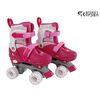 Street Rider Patins &agrave; roulettes r&eacute;glables Rose 27-30