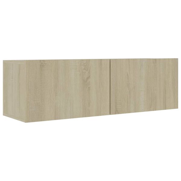 vidaXL Ensemble de meubles TV 8 pcs Ch&ecirc;ne sonoma Bois d'ing&eacute;nierie