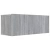 vidaXL Ensemble de meubles TV 7 pcs Sonoma gris Bois d'ing&eacute;nierie