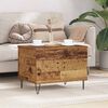vidaXL Table basse Bois Ancien 60 x 44,5 x 45 cm Bois d'ing&eacute;nierie