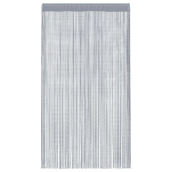 vidaXL Rideau en fils 2 pcs 140 x 250 cm gris clair