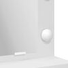 vidaXL Table de Toilette Blanc 79 x 41 x 135 cm Bois d'ing&eacute;nierie