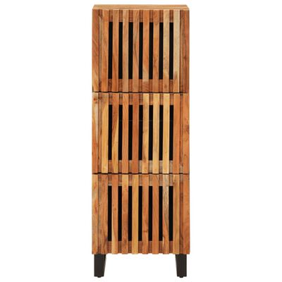 vidaXL Buffet haut 40x34x110 cm bois massif d'acacia