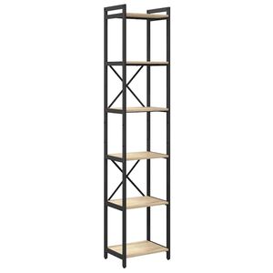 vidaXL &Eacute;tag&egrave;re Ch&ecirc;ne Sonoma 40 x 30 x 189,5 cm Bois d'ing&eacute;nierie