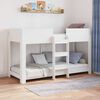 vidaXL Lit Superpos&eacute; pour Enfants Blanc 75 x 190 cm Bois d'ing&eacute;nierie