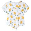 vidaXL T-shirt pour enfants avec ourlet nou&eacute; &eacute;cru 92