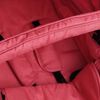 vidaXL Poussette pour b&eacute;b&eacute; 2-en-1 Rouge Aluminium