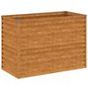 vidaXL Jardini&egrave;re sur&eacute;lev&eacute;e 100x50x69 cm Acier Corten