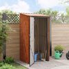 vidaXL Cabanons de jardin Marron 103 x 86 x 200 cm M&eacute;tал