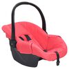 vidaXL Si&egrave;ge d'auto pour b&eacute;b&eacute; Rouge 42x65x57 cm