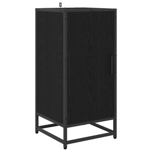 vidaXL Buffet Ch&ecirc;ne noir 35,5 x 35 x 76 cm