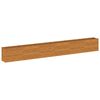 vidaXL Jardini&egrave;re sur&eacute;lev&eacute;e 578 x 50 x 69 cm Acier Corten
