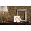 DUTCH WALLCOVERINGS Papier peint Imprim&eacute; de l&eacute;opard Marron