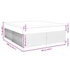 vidaXL Sommier &agrave; lattes de lit et matelas Vert fonc&eacute; 180x200cm Velours