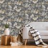 DUTCH WALLCOVERINGS Papier peint L&eacute;opard Gris et beige