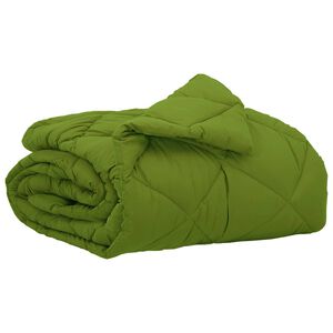 vidaXL Duvet d'&eacute;t&eacute; simple 200 x 135 cm &Eacute;t&eacute; 200 gsm Vert