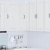 vidaXL Armoire de cuisine Blanc 57 x 57 x 100 cm Bois d'ing&eacute;nierie