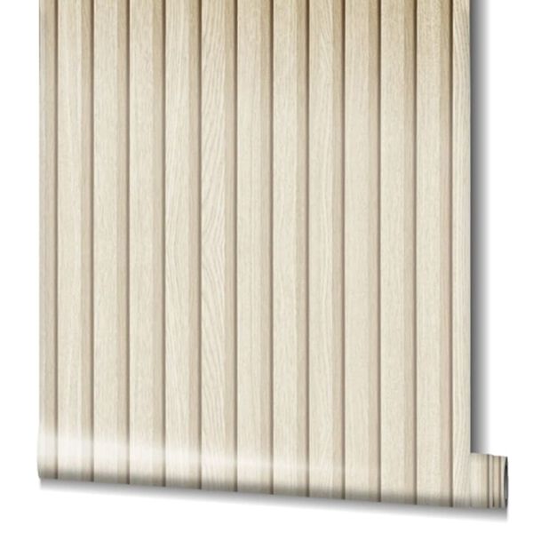 Noordwand Papier peint Botanica Wooden Slats Beige
