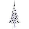 vidaXL Sapin de No&euml;l artificiel avec 150 LED Blanc 120 cm PVC et Acier
