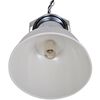 vidaXL Plafonnier 2 pcs Hauteur r&eacute;glable Moderne M&eacute;tal Blanc
