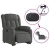 vidaXL Fauteuil inclinable &eacute;lectrique gris fonc&eacute; tissu