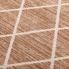 vidaXL Tapis de couloir Marron clair 80x150 cm