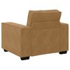 vidaXL Ensemble de canap&eacute;s 3 pcs avec coussins Marron Velours