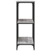 vidaXL Table console sonoma gris 102x35x90 cm bois d'ing&eacute;nierie