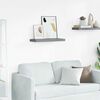 vidaXL &Eacute;tag&egrave;re murale flottante gris 60x23,5x3,8 cm MDF