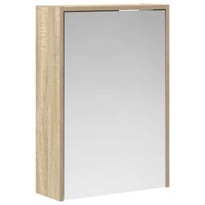 vidaXL Armoire Miroir de Salle de Bain Ch&ecirc;ne Sonoma 43 x 16 x 62.5 cm