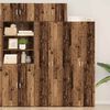 vidaXL Armoire de rangement 3 pcs Bois ancien