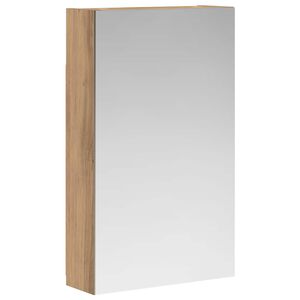 vidaXL Armoire Miroir de Salle de Bain Ch&ecirc;ne artisanal