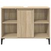 vidaXL Meuble d'&eacute;vier ch&ecirc;ne sonoma 80x33x60 cm bois d'ing&eacute;nierie