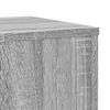 vidaXL Supports pour plantes 2 pcs sonoma gris bois d'ing&eacute;nierie