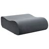 vidaXL Coussin d&rsquo;assise Uni Gris 40 x 40 x 13 cm Mousse PU